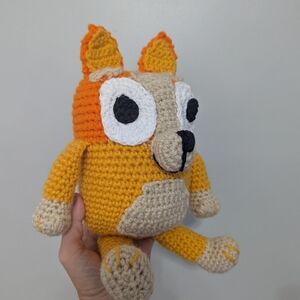 Handmade Crochet Bluey "Bingo"!
